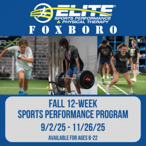Fall 2025 program graphic at Elite Sports Performance & Physical Therapy 